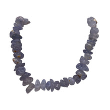Load image into Gallery viewer, Oregon Holly Blue Chalcedony Agate 94 Grams | 12X11X8 19X13X9 | Blue | 59 Beads|
