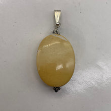 Load image into Gallery viewer, Mookaite Australian Sterling Silver Oval Pendant | 1 1/2" Long | Sand |