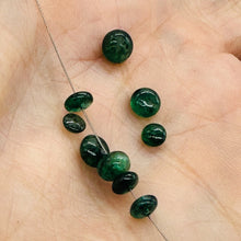 Load image into Gallery viewer, Emerald, Brazilian, 2.5Carat Rondelle | 2.5x1.5mm to 5x4mm | Green | 9 Beads