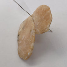 Load image into Gallery viewer, Pink Peruvian Opal Carved 29cts Flower Pendant Bead | 35x39x4mm | Pink |