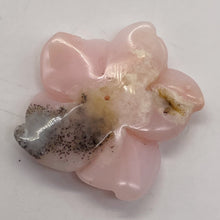 Load image into Gallery viewer, Pink Peruvian Opal Carved 19cts Flower Pendant Bead | 27x26x5mm | Pink | 1 Bead|