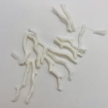 Load image into Gallery viewer, Coral Branch Beads | 37x3 to 30x2mm | White | 14 Beads |