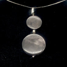 Load image into Gallery viewer, Hypersthene Sterling Silver Goddess Pendant | 2 Inch Long | Silver Black |