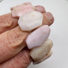 Load image into Gallery viewer, Pink Peruvian Opal Non Stretch 6" Bracelet | 275cts | 30x17x5 - 28x16x6mm |
