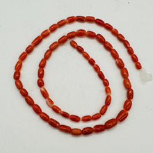 Load image into Gallery viewer, Coral Oval Graduated Beads Strand | 16" Long | 8x4 to 6x3mm | Red | 1 Strand |
