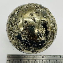 Load image into Gallery viewer, Pyrite Scrying 370 Gram Sphere | 2.3" | Silver, Gold | 1 Display Specimen |
