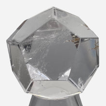 Load image into Gallery viewer, Rock Crystal 66g Dodecahedron Specimen | 33mm | Clear | 1 Figurine |