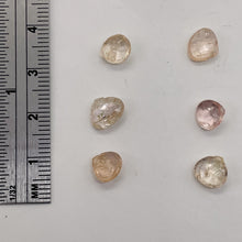 Load image into Gallery viewer, 1 Premium 6x6x4 to 7x7x3.5mm Topaz Faceted Briolette Bead 4077A