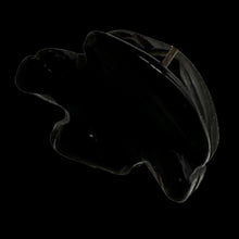 Load image into Gallery viewer, Soaring Carved Onyx Eagle Animal Figurine Bead | 18x18x7mm | Silver black