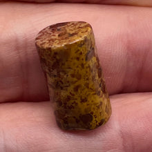 Load image into Gallery viewer, Wild Exotic Tiger Jasper Carved Tube Bead |18x10mm | 1 Bead |