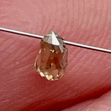 Load image into Gallery viewer, 0.22cts Natural Champagne Diamond Briolette Bead 6569XI