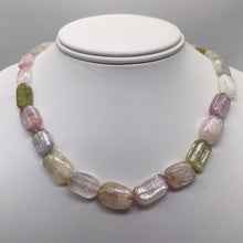 Load image into Gallery viewer, Kunzite 54G Flat Nugget Bead Strand | 18x12x6 to 14x12x5mm | Pink, Green, Clear|