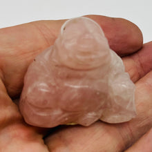 Load image into Gallery viewer, Buddha Carved Rose Quartz Figurine | 1 Figurine | | 2 1/4 x 1 1/2" | Pink