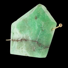 Load image into Gallery viewer, 110cts Faceted Chrysoprase Nugget Bead Immense 10134E