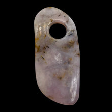 Load image into Gallery viewer, Peruvian Opal 15g Abstract Cut | 56x29x6mm | White. Gray, Pink | 1 Pendant Bead|