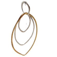 Load image into Gallery viewer, Brushed Silver & 22K Vermeil Component Piece 10293