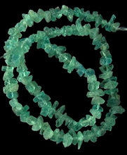 Load image into Gallery viewer, 65 Beads Glimmer Aqua Blue Apatite Nugget Bead 8" Strand 9882HS