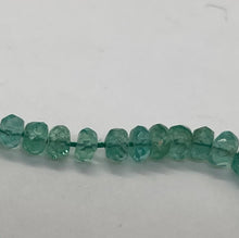 Load image into Gallery viewer, Emerald Faceted Rondelle Beads | 3-2.5 mm | Green | 10 Beads |