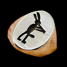 Load image into Gallery viewer, Sterling Silver Kokopelli Medicine Man Ring | Size 10 3/4 | Silver | 1 Ring |