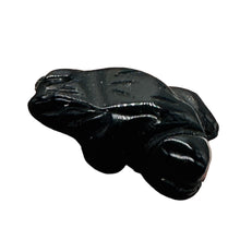 Load image into Gallery viewer, Charming Onyx Stone Frog Animal Beads Figurine | Black| | 20x18x9.5mm | Black