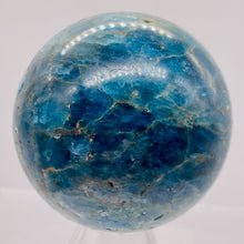 Load image into Gallery viewer, Apatite 323g Meditation Sphere | 2.32" | 58mm | Blue, White | 1 Display Specimen