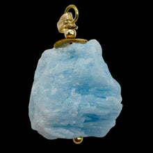 Load image into Gallery viewer, Hemimorphite 14K Gold Filled Natural Pendant | 1" Long | Blue | 1 Pendant |