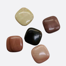 Load image into Gallery viewer, Imperial Jasper 20x18x6mm Square Coin Bead 8 inch Strand 10259HS