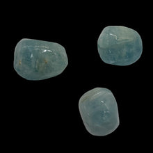 Load image into Gallery viewer, Aquamarine Smooth Nugget Bead Parcel | 20x16x13 - 17x16x13mm | Blue | 3 Beads |