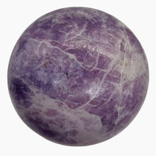 Load image into Gallery viewer, Lepidolite 209g Round Collector's Sphere | 2" | Purple White | 1 Sphere |