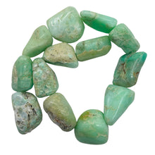 Load image into Gallery viewer, Designer Natural Chrysoprase Nugget Bead 229g Strand |32x26x9mm to 27x23x16mm|