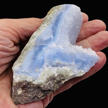 Load image into Gallery viewer, Chalcedony 219g Natural | 4 1/4x2 1/2x1 1/4" | Blue White Gray | 1 Specimen