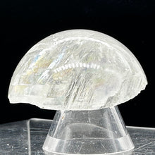 Load image into Gallery viewer, Optical Calcite Iceland Spar 82g Unique Specimen1/2 Sphere | 47x24mm | Clear |