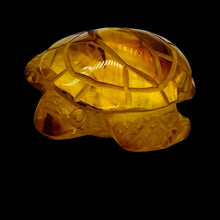 Load image into Gallery viewer, Amber Sea Turtle Carved Figurine | 1 Turtle {