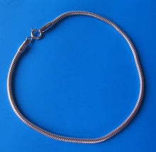 Load image into Gallery viewer, Italian Sterling Silver Snake Chain Necklace | 20" | 2mm | 7 Gram |
