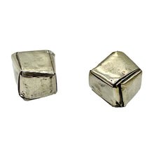 Load image into Gallery viewer, Remarkable Thai Hill Tribe 'Origami' Fine Silver Cube Bead | 11x8x8mm | 2 Beads|
