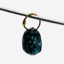 Load image into Gallery viewer, Diamond 14K .30ct Briolette | 4x2.75x2mm | Blue | 1 Pendant Bead |