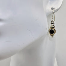 Load image into Gallery viewer, Fabulous Goddess Red Garnet Sterling Silver Drop/Dangle Earrings! | 1" Long |