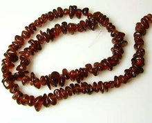 Load image into Gallery viewer, Blood Red Pyrope Garnet Nugget Bead Strand 110468