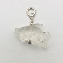 Load image into Gallery viewer, Swimmin'! Quartz Fish Koi Silver Pendant 509265QZS