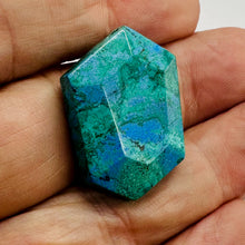 Load image into Gallery viewer, Natural Chrysocolla Free Form Pendant Bead 47ct Blue Green Designer Gem USA