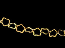 Load image into Gallery viewer, Twinkle 22K Vermeil 8mm Star Chain 6 inches 9412