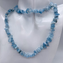 Load image into Gallery viewer, Aquamarine 32" Chip Strand | 11x8x5 to 7x5x4mm | Blue | 200 Beads |