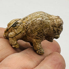Load image into Gallery viewer, Temple Dog or Foo Dog Carved Stone Figurine | 1 Figurine | | 45x30x18mm | Brown