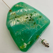 Load image into Gallery viewer, Designer Natural Chrysoprase Beads | 118cts | 38x36x10mm | 1 Beads |