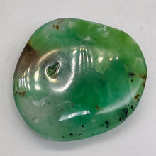 Load image into Gallery viewer, Chyrsoprase 53cts Art Cut Pendant Bead | 32x30x7mm | Green | 1 Pendant Bead |