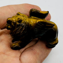 Load image into Gallery viewer, Winged Temple Dog Carved Figurine | 1 Statue | | 1 1/4 x 1 3/8" | Brown