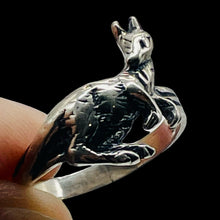 Load image into Gallery viewer, Sterling Silver Kangaroo Ring | Size 5 | Silver | 1 Ring |
