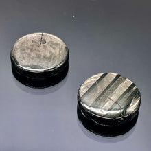 Load image into Gallery viewer, 2 Shimmer Sexy Hypersthene 20mm Coin Beads for Jewelry Making 8988