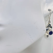 Load image into Gallery viewer, Amethyst Sterling Silver Drop/Dangle Earrings | 1 1/4" Long | Purple | 1 Pair |