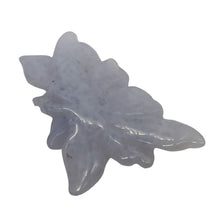 Load image into Gallery viewer, Chalcedony 19ct Hand Carved Flower Bead | 30x28x5mm | Blue | 1 Pendant Bead |